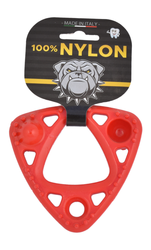 Georplast Red Nylon Dog Chew Toy (10x9x1cm)