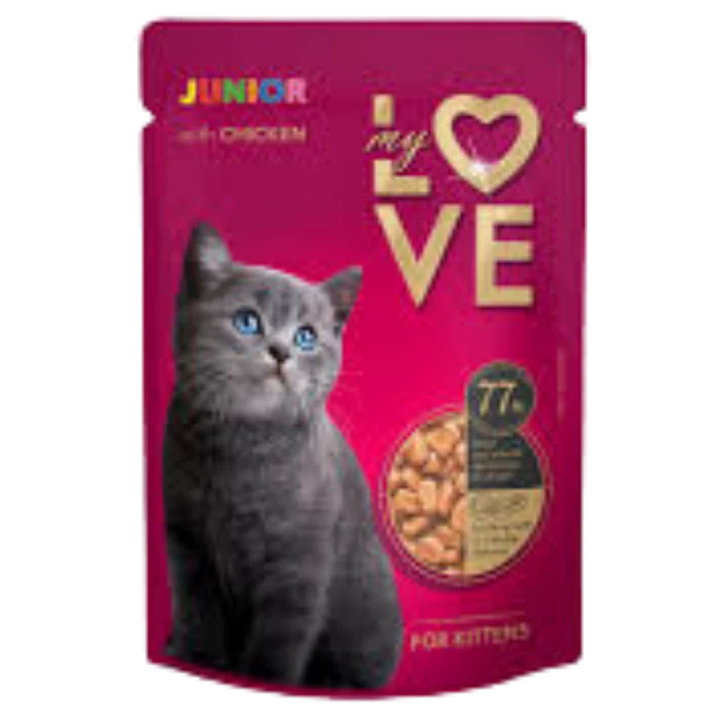 My Love Wet Food For Kitten With Chicken 85g