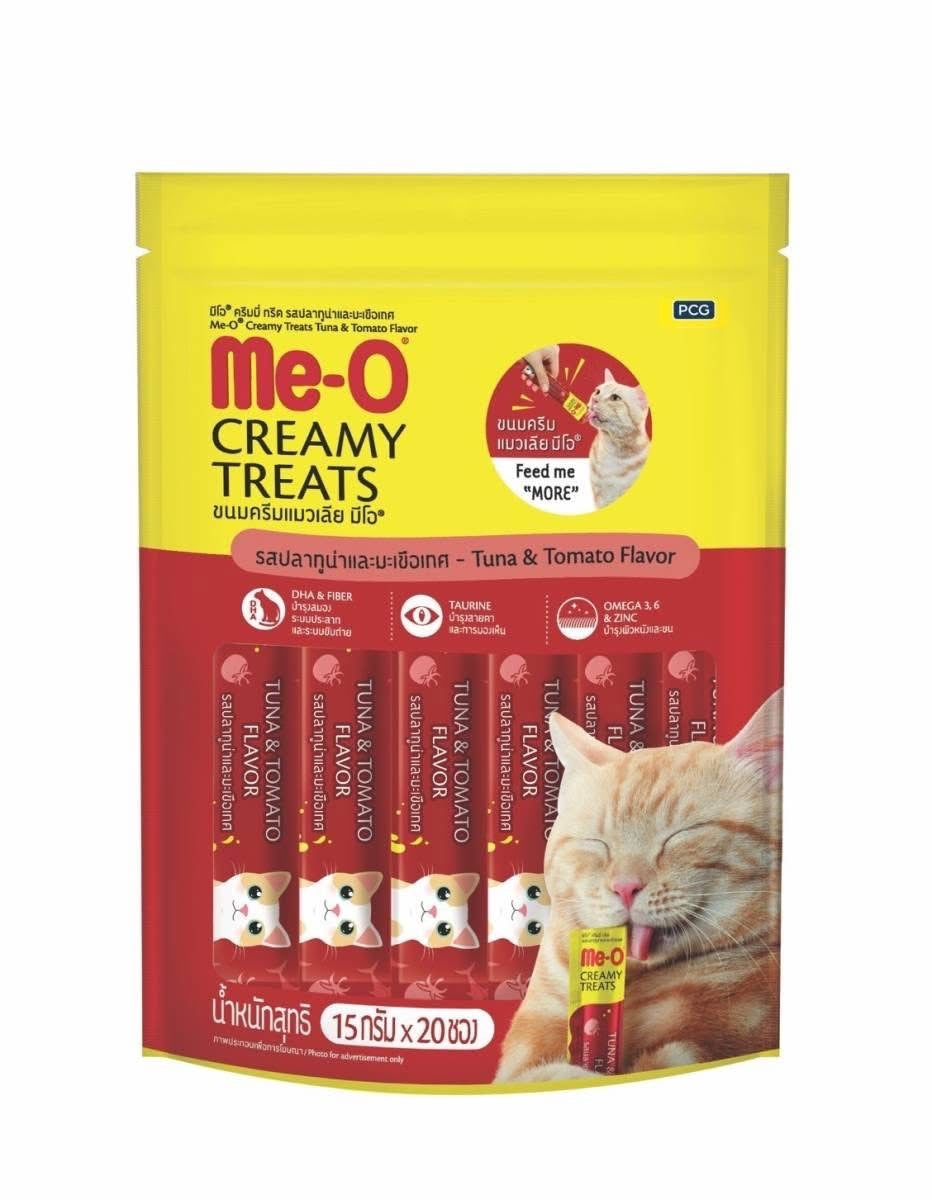 Me-O Creamy Treats With Different Flavors (15Gx20)