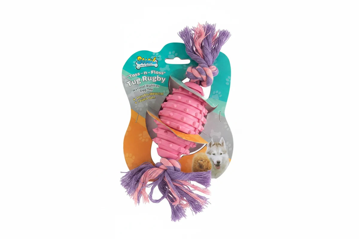 Soleil Tug Rugby Dog Toy