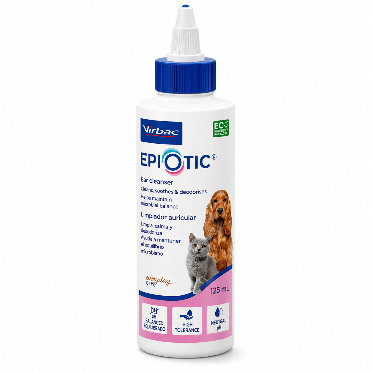 Virbac EPIOTIC for Dog & Cat SIS 125ML VBI