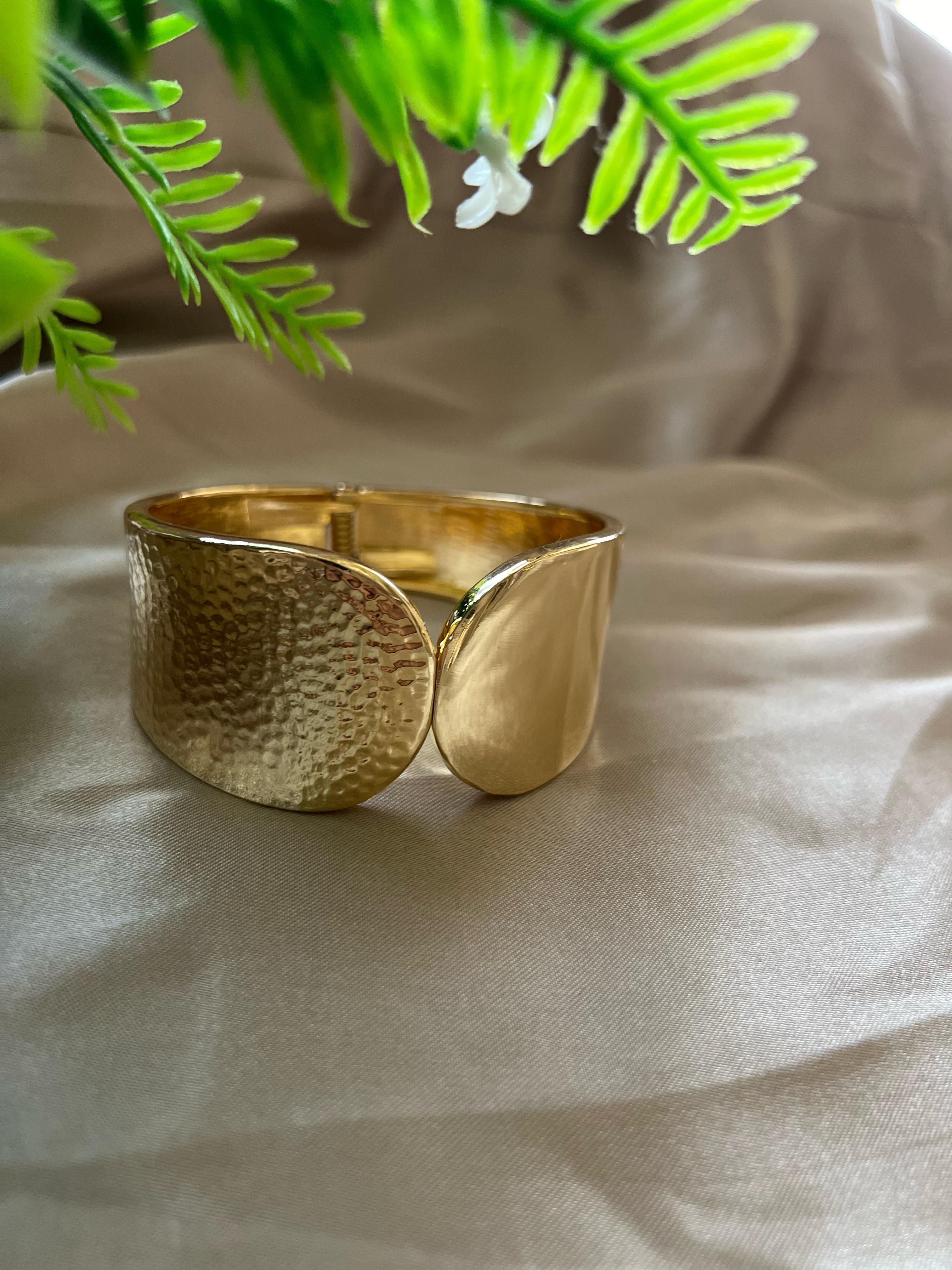 Chunky Gold Bangle