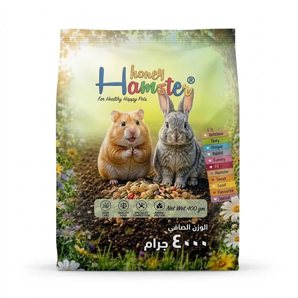 Honey Hamster Food Mix 400G