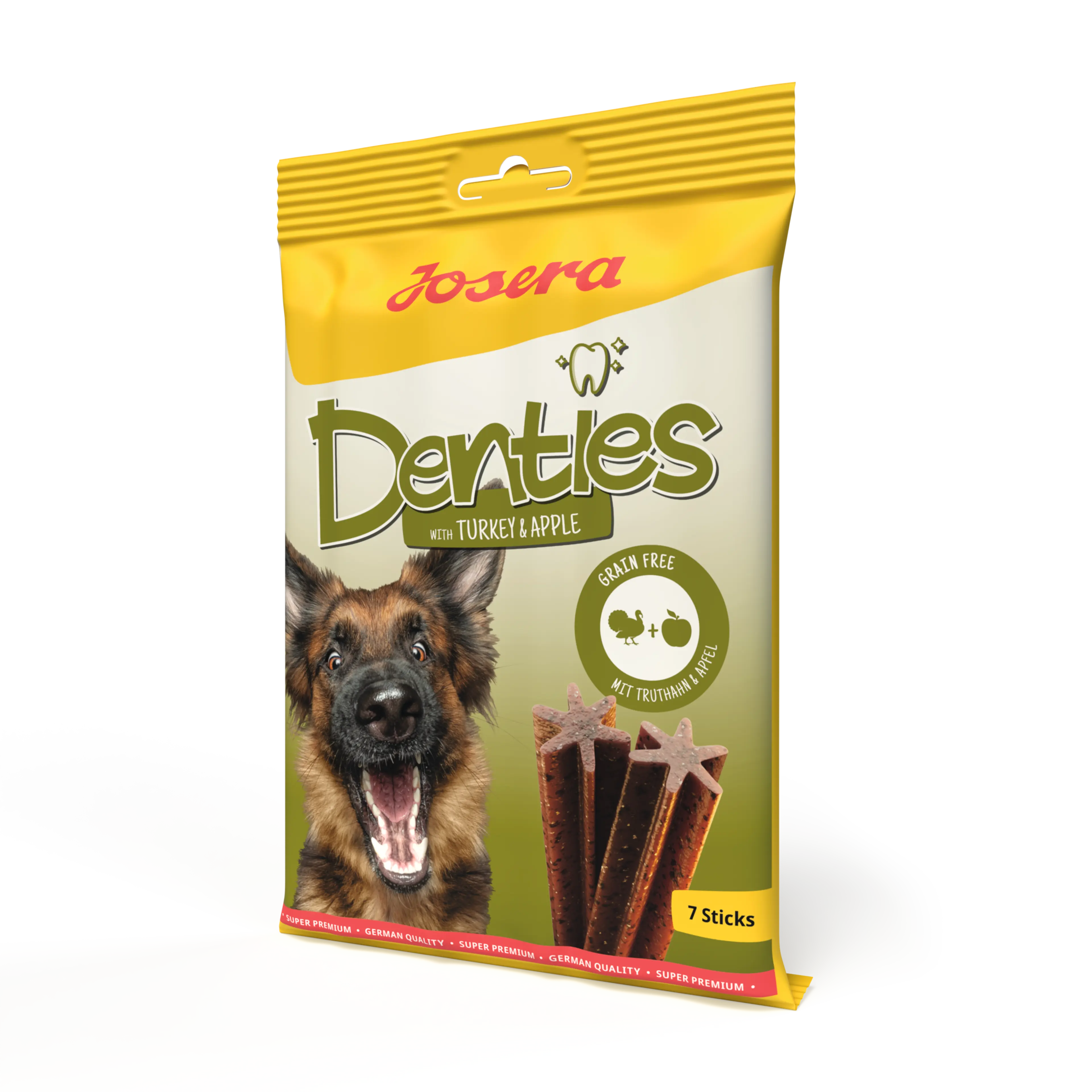 Josera Denties with Turkey & Apple for Dogs x7 Dental Sticks