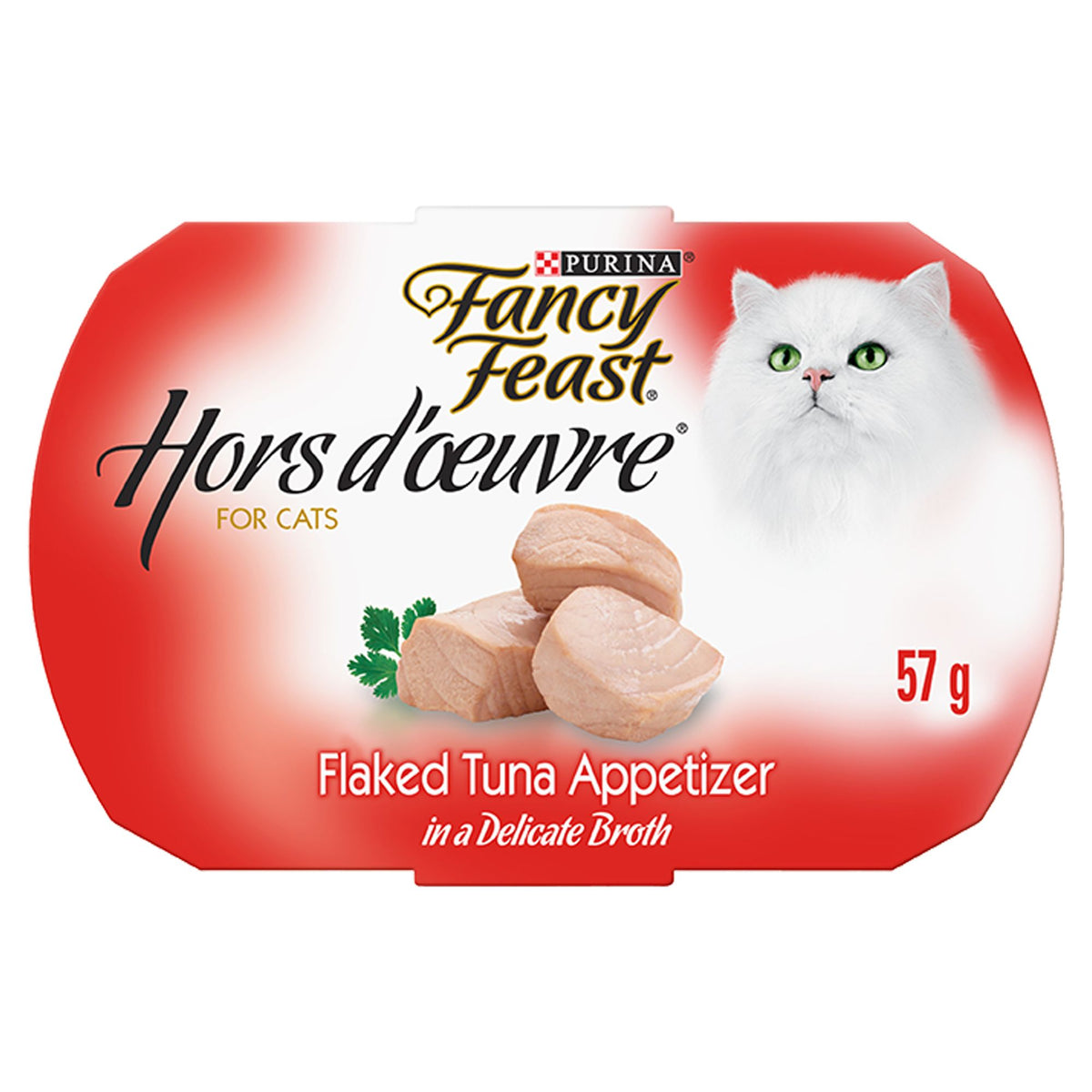 Fancy Feast® Hors d'Oeuvre™ White Meat Tuna Cat Wet Food Appetizer 57g