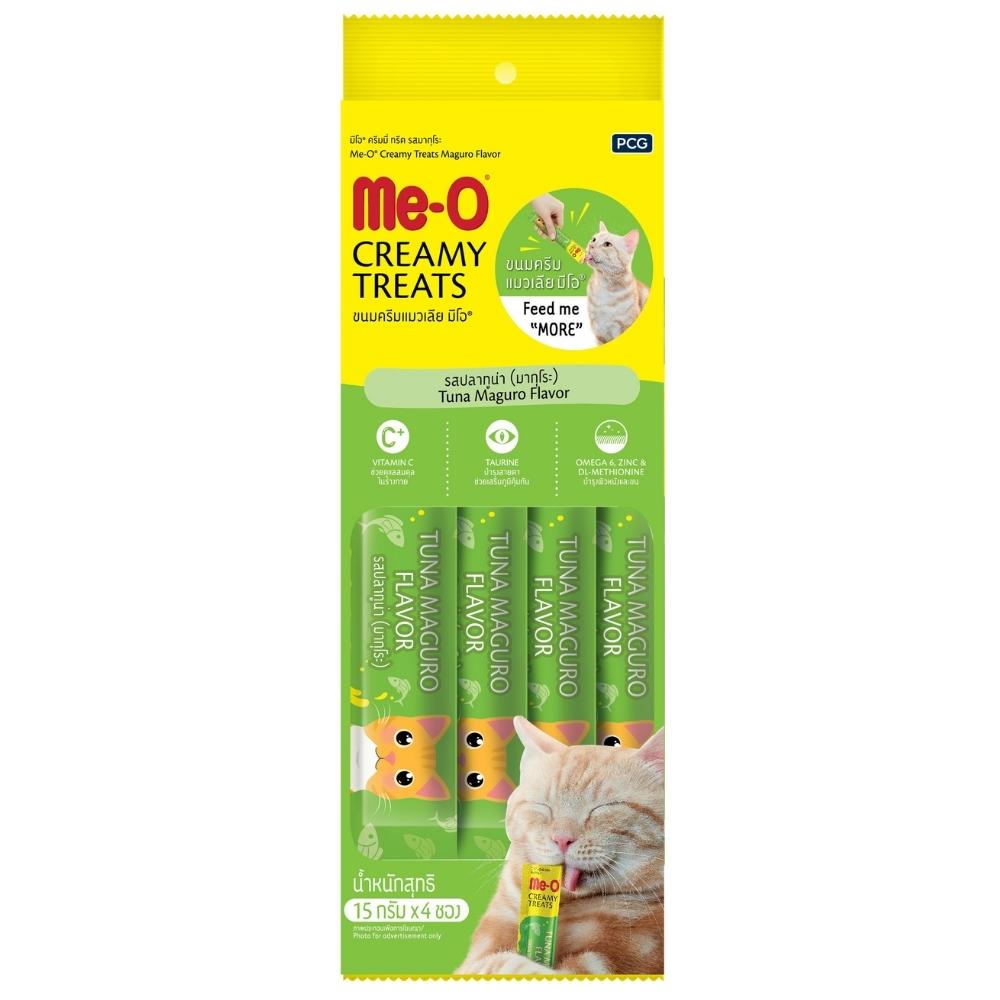 Me-O Creamy Treats Diffrent Flavor (15Gx4)