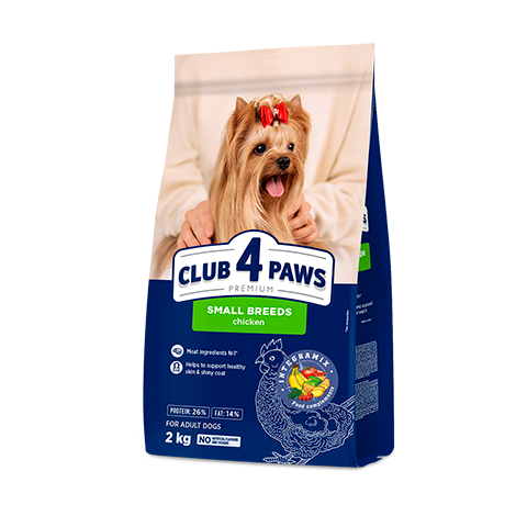 CLUB 4 PAWS For Small Breeds PREMIUM for adult dogs