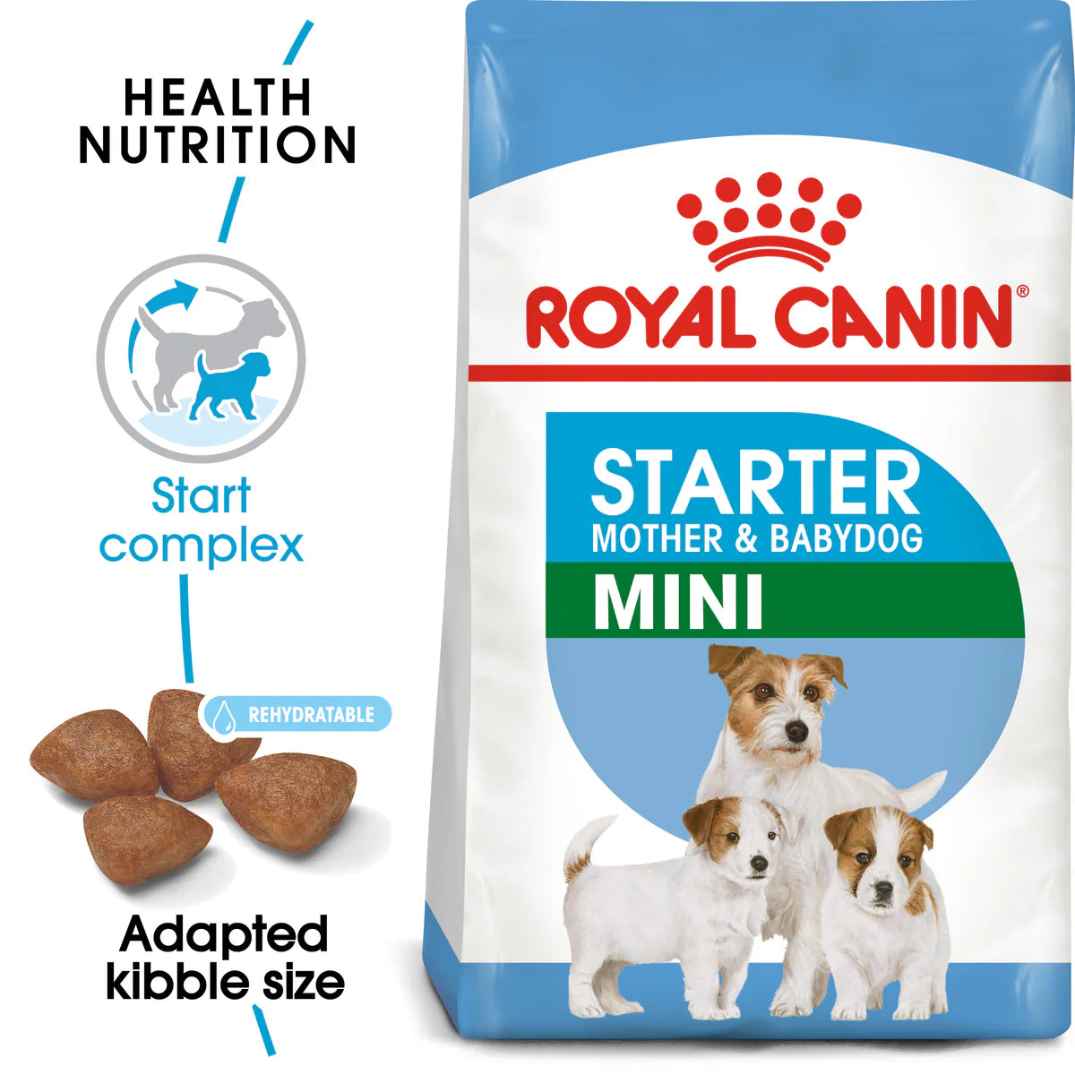 Royal Canin Mini Starter Mother & Babydog (1 KG) - Dry food for mini puppies.