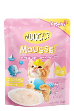 Moochie with Tuna Bonito for Kittens 70G