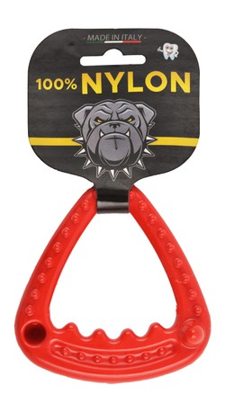 Georplast Red Nylon Dog Chew Toy (10x9x1cm)