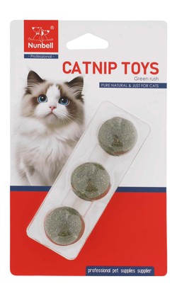 Nunbell Green Rush Catnip 3 per pack