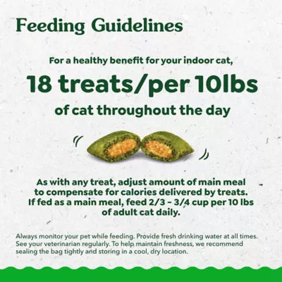 Greenies Feline SmartBites Indoor Dental Care Adult Cat Treats - Tuna 60G