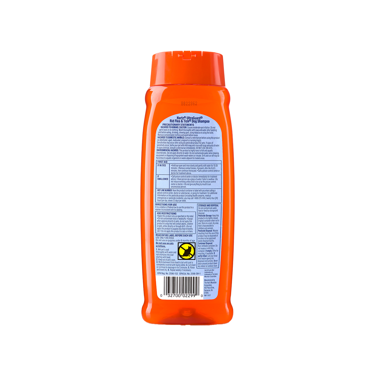 Hartz® UltraGuard® Rid Flea & Tick™ Citrus Scent Shampoo for Dogs