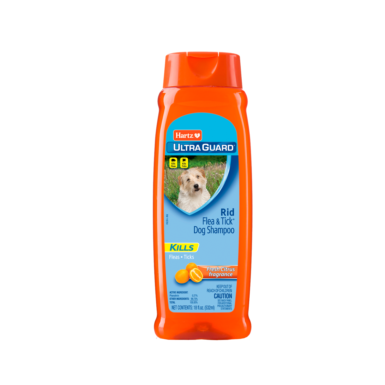 Hartz® UltraGuard® Rid Flea & Tick™ Citrus Scent Shampoo for Dogs