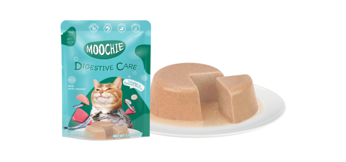 Moochie DIGESTIVE CARE Pate with Anchovy 70G