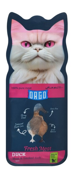 Orgo Smoked Duck Adult Cat Treats
