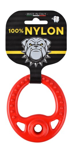 Georplast Red Nylon Dog Chew Toy (10x9x1cm)