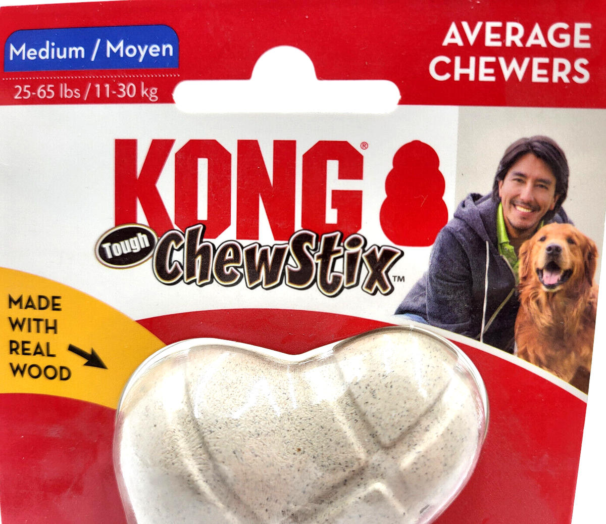 KONG Ultra ChewStix Medium Teething Dog Chew Toy 11-30KG Dogs