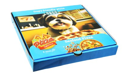 Orgo Treats Dog Pizza 8 Slices Diffrent Flavors