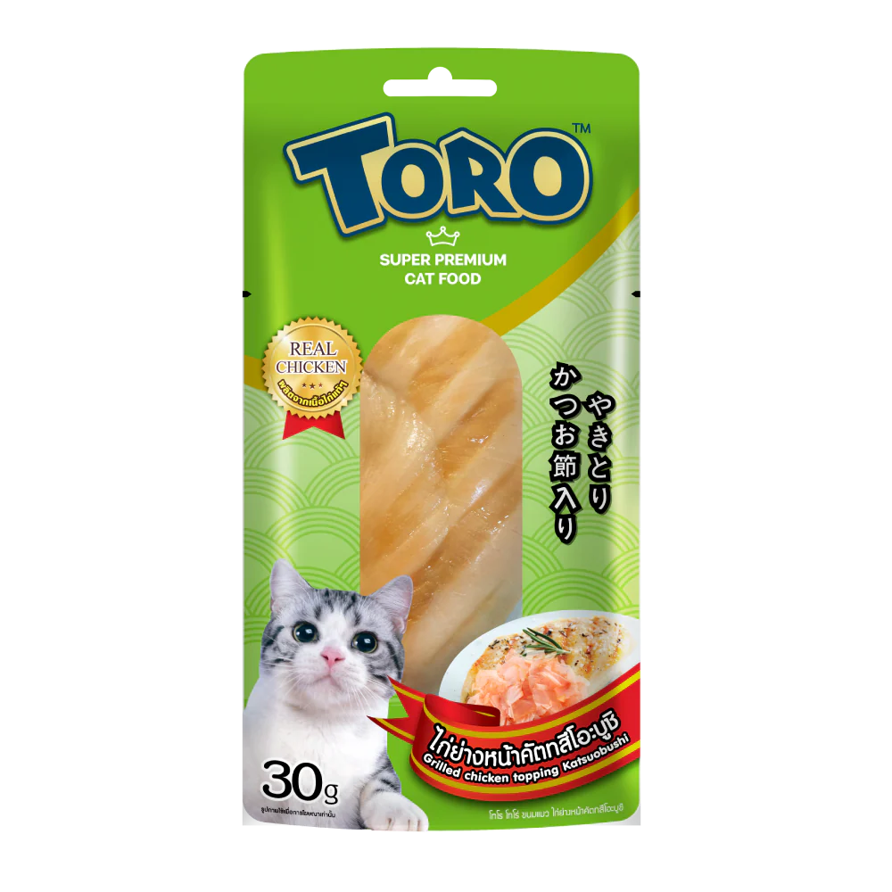 Toro Cat Food Super Premium Real Fish 30G