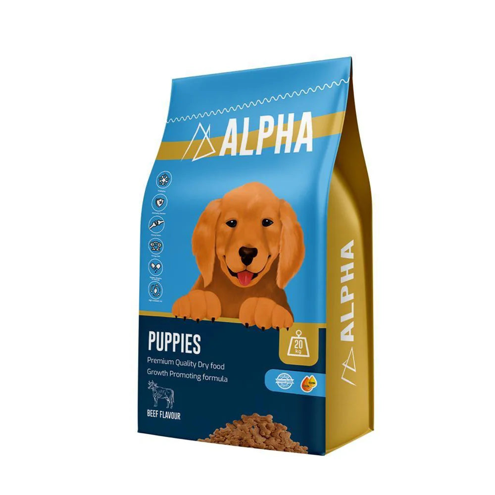 Alpha Puppies With Beef 4KG