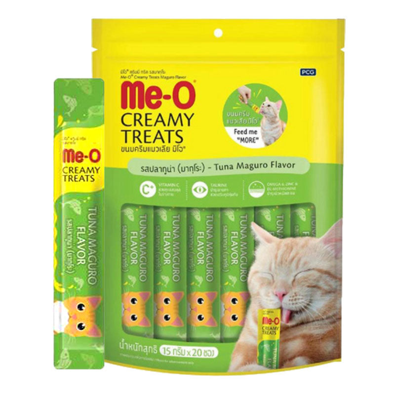Me-O Creamy Treats With Different Flavors (15Gx20)