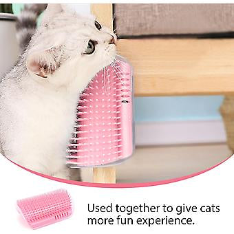 Cat Self-Grooming Corner Brush