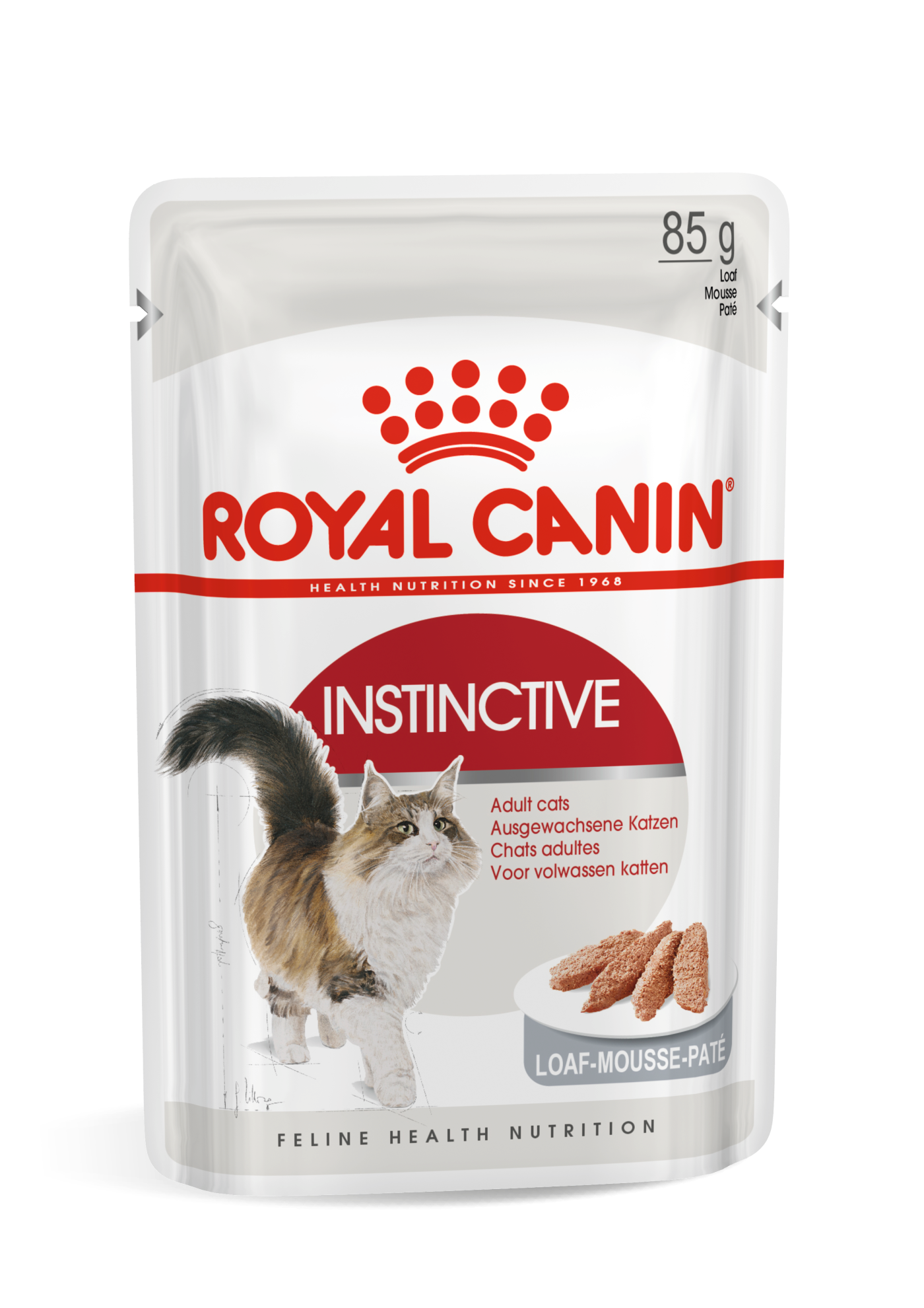 Royal Canin Instinctive in Loaf (85gm\ Pouch) - Wet food for adult cat