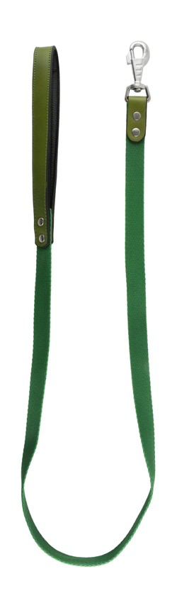 Lino Medium Dog Leash with Leather Handle