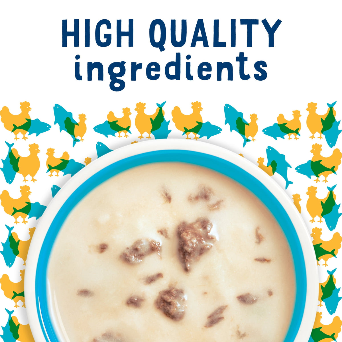 Friskies® Lil’ Soups™ with Skipjack Tuna in a Velvety Tuna Broth