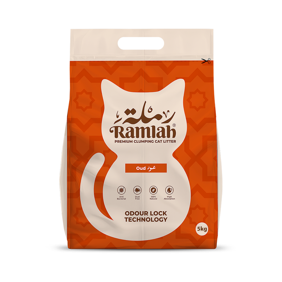 Ramla Premium Cat Litter – Oud Scented 5KG
