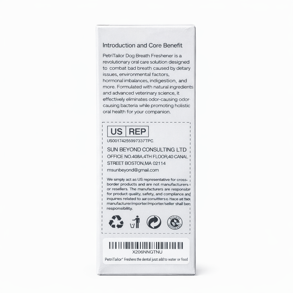 Petritailor Dental Care Fresh Breath for Dogs for Clean Teeth 60ml