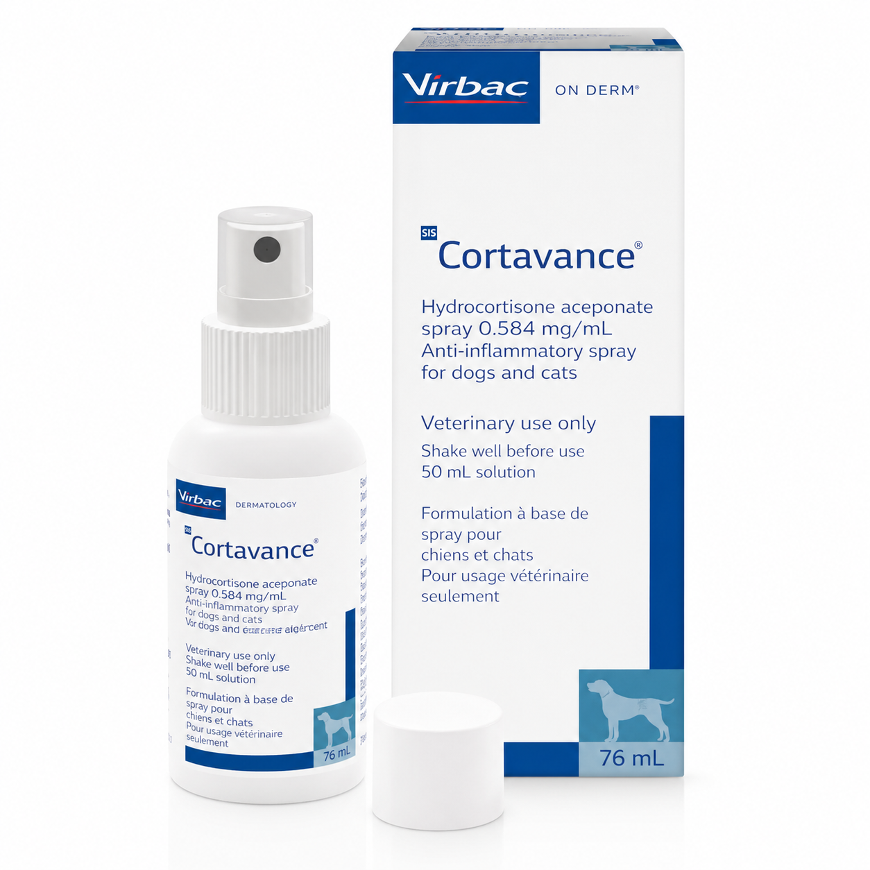 Virbac Corta vance 76ml Dog Allergy Spray