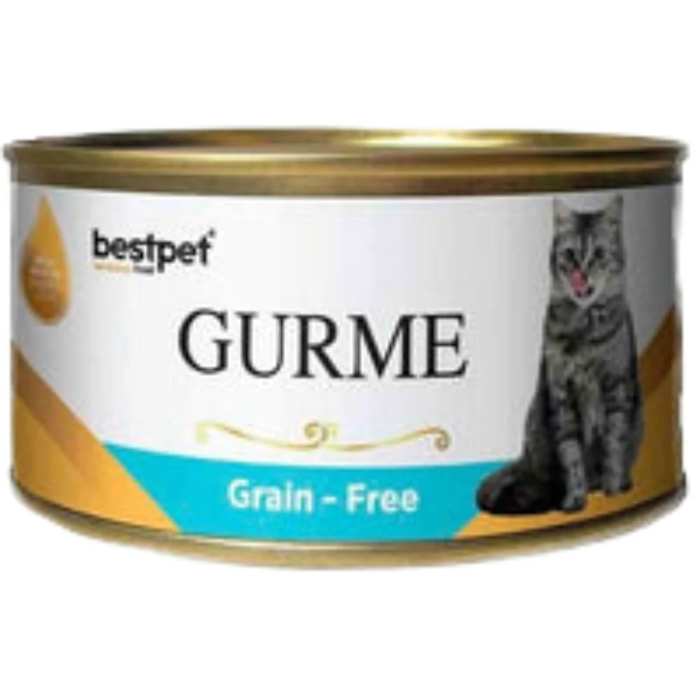 Best Pet Gurme Adult Cat With Tuna & Anchovies 100g