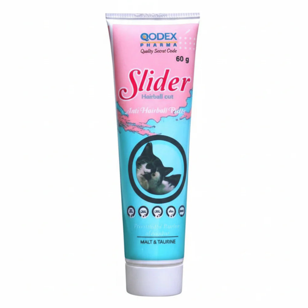 Slider Anti Hairball Paste For Cats 60 G