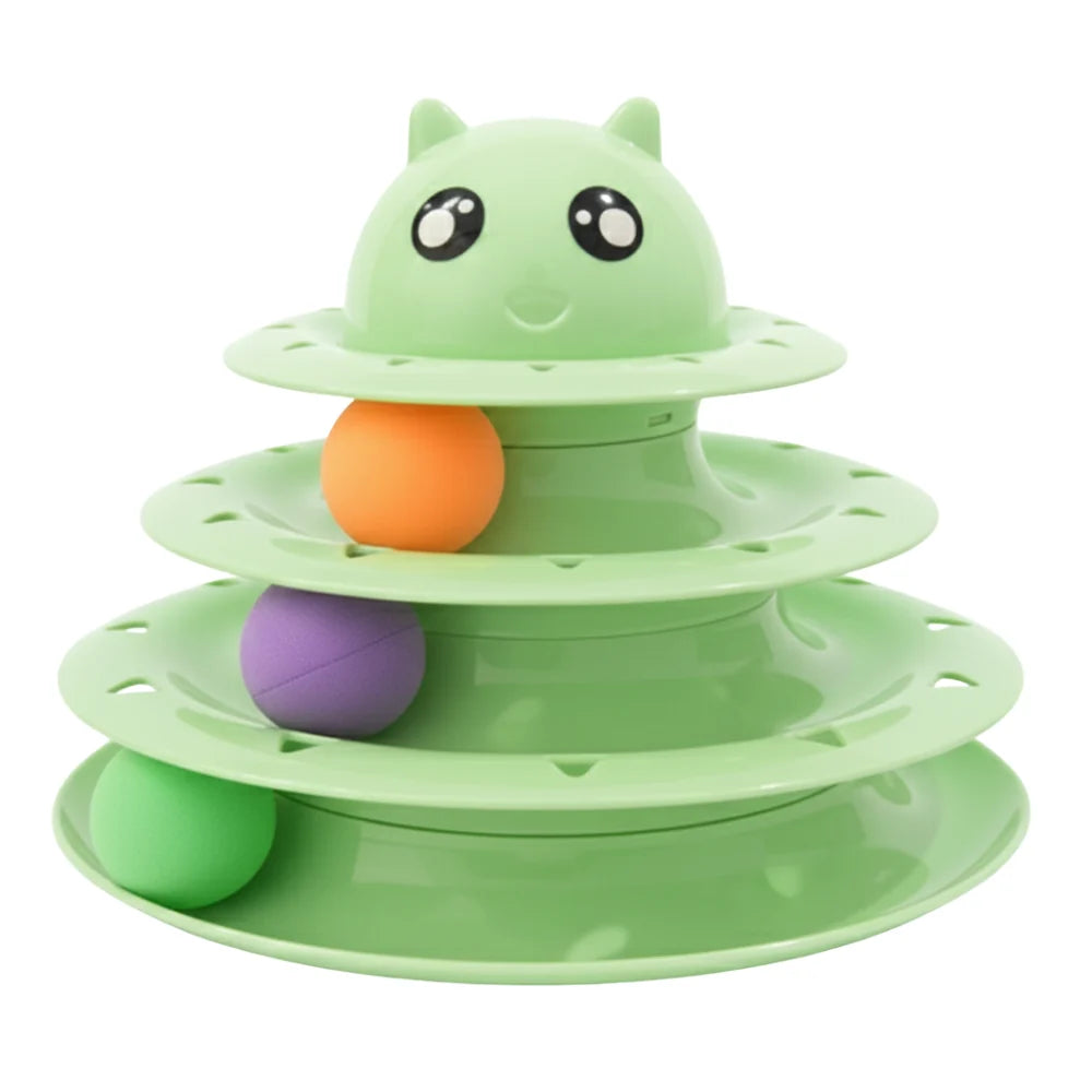Nunbell Turn Table Cat Toy Circular 3 Floor