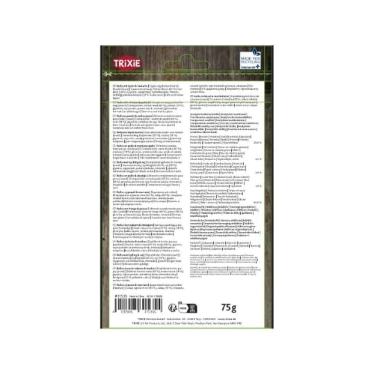 TRIXIE Chicken and Pollock Dog Treat 75g