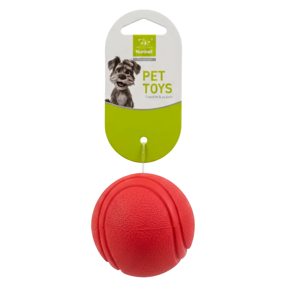 Nunbell Dog Rubber Ball Toy