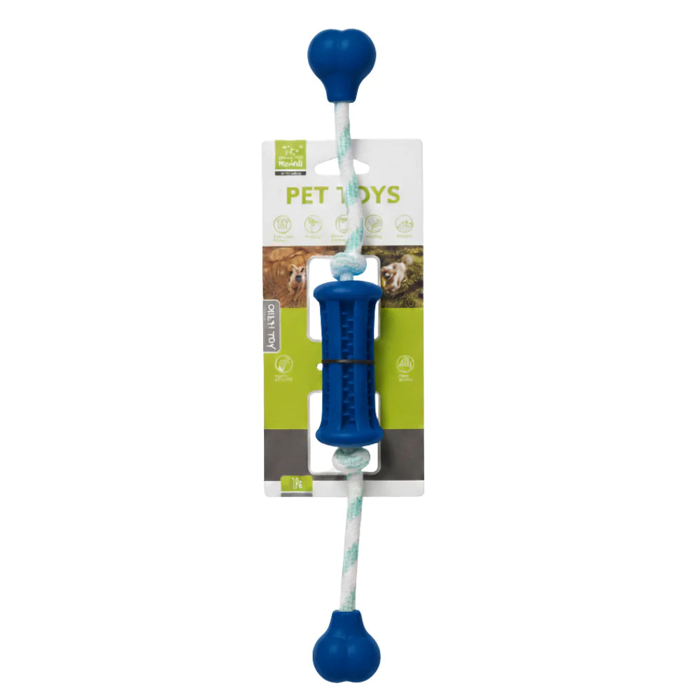 Nunbell Dog Chew Toy with Rope