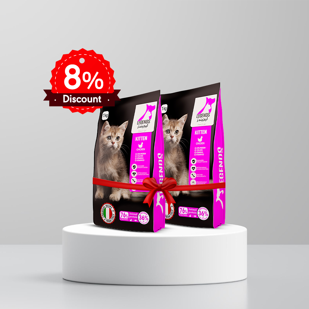 Legends Kitten Chicken Dry Cat Food 1KG – Buy 2 & Get 8% Off