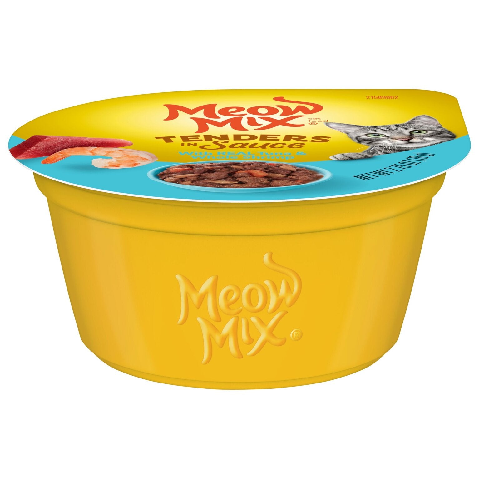 Meow Mix Tenders in Sauce With Real Tuna & Whole Shrimp Cat Food 78G