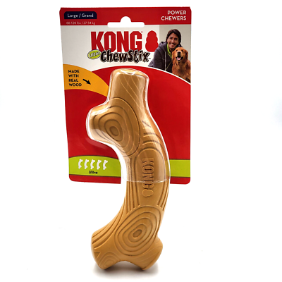 KONG Ultra ChewStix Large Teething Dog Chew Toy 27-54KG Dogs