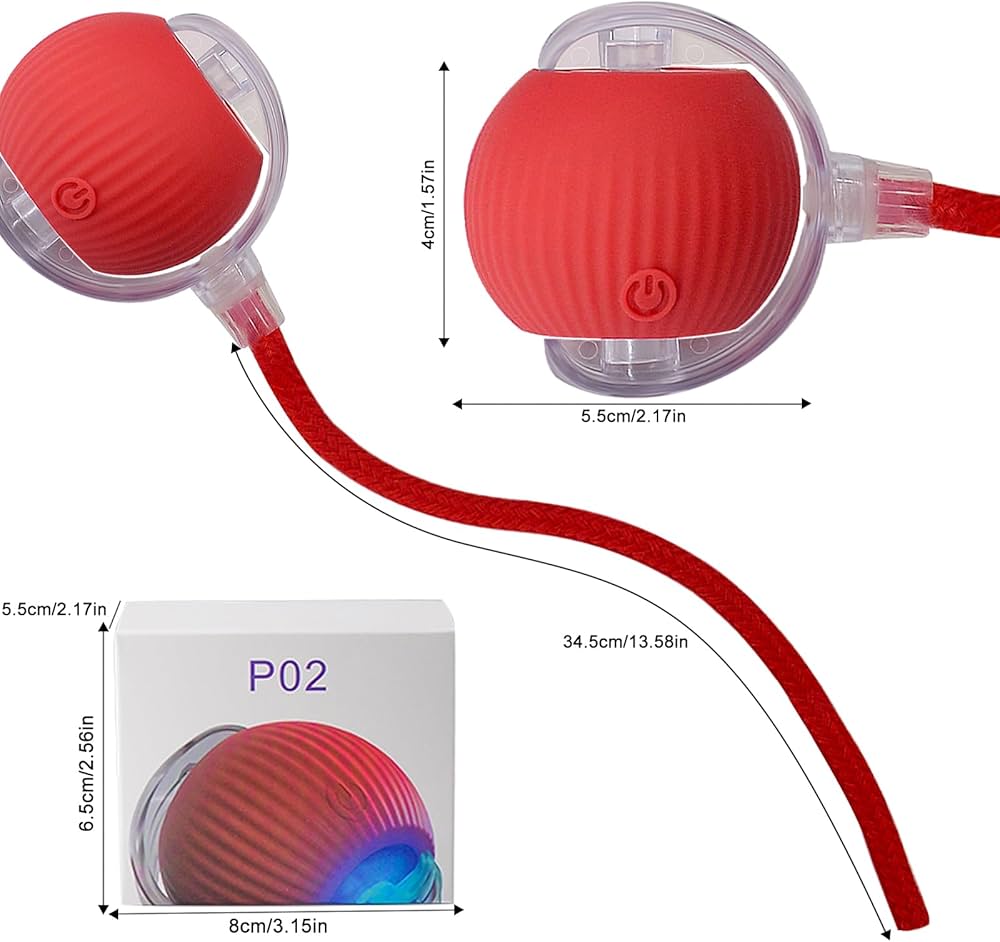 Crazy Pet Ball Toy for Cats & Dogs