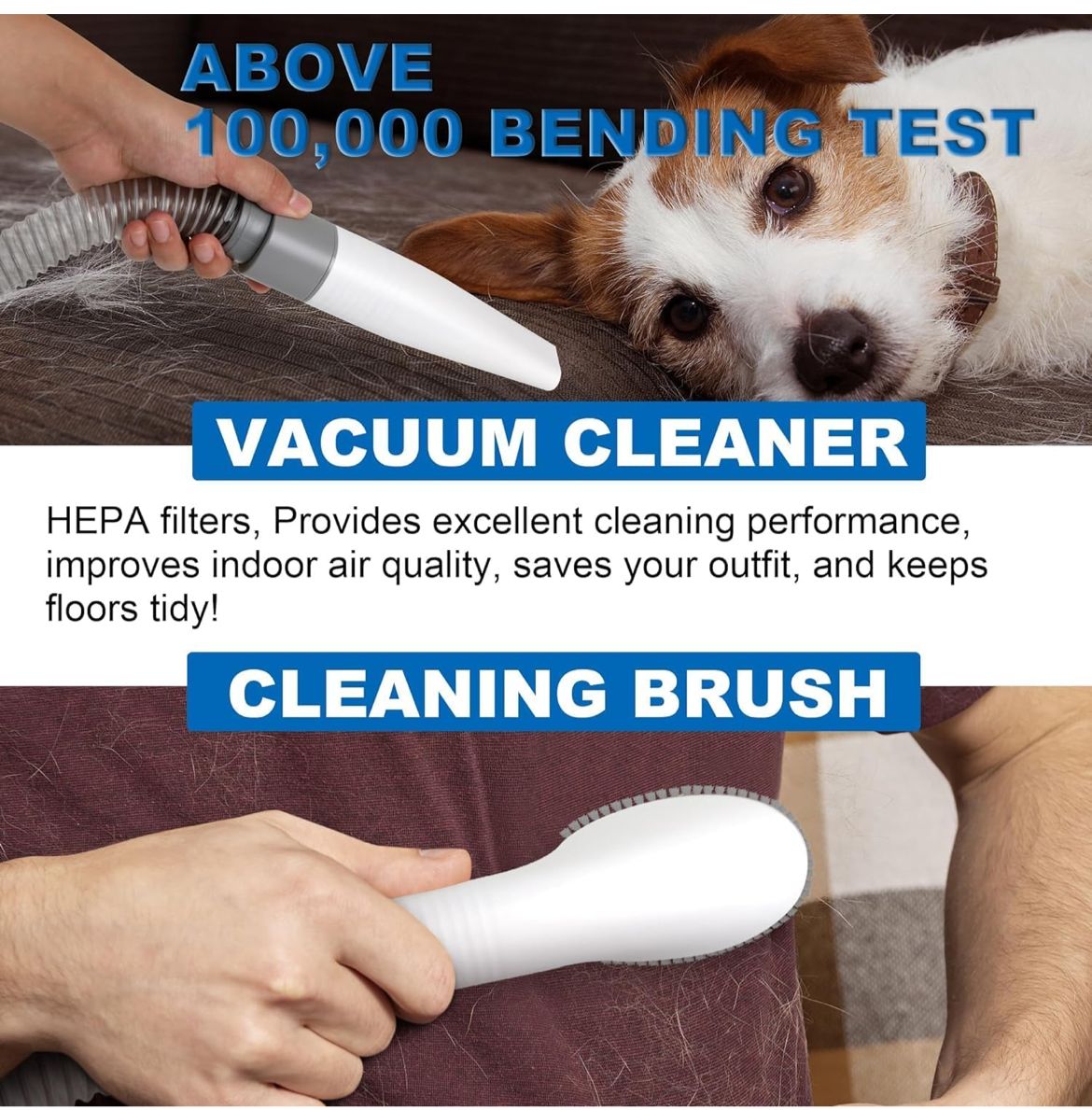 3-in-1 grooming kit: vacuum, dryer, and clippers