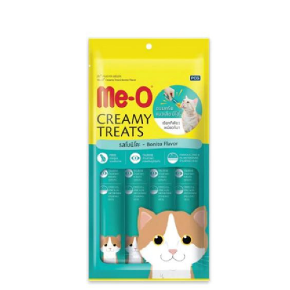 Me-O Creamy Treats Diffrent Flavor (15Gx4)
