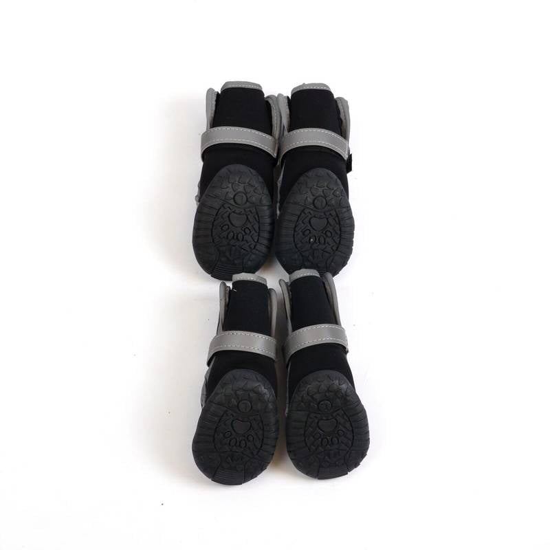 One Paw, Reflective Neoprene Dog Boots with Rubber Grip Sole size XL