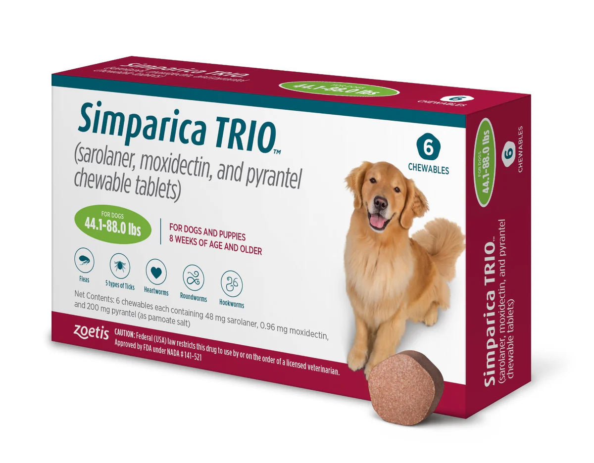 Simparica TRIO One Tablet