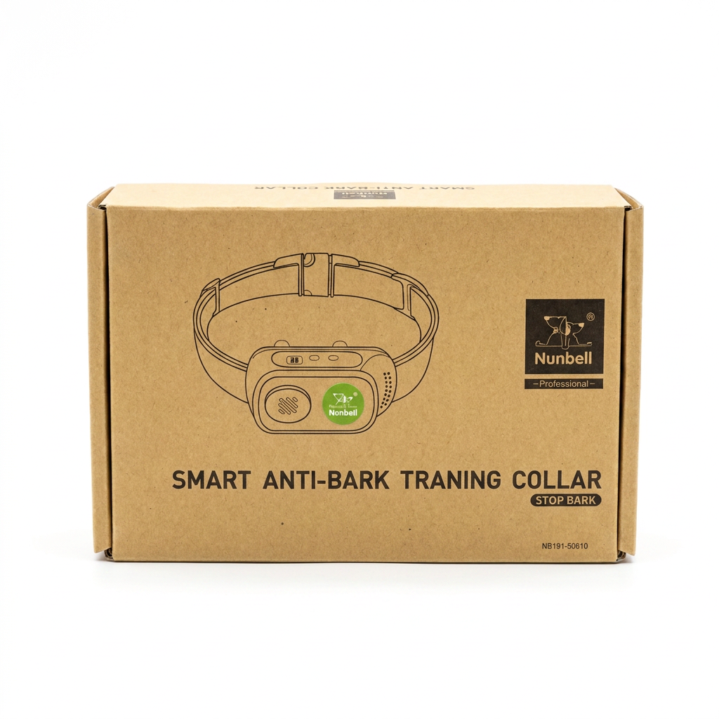 Nunbell Professional Smart Anti-Barking Collar – Safe & Effective Dog Training Device