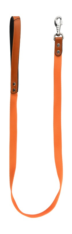Lino Medium Dog Leash with Leather Handle
