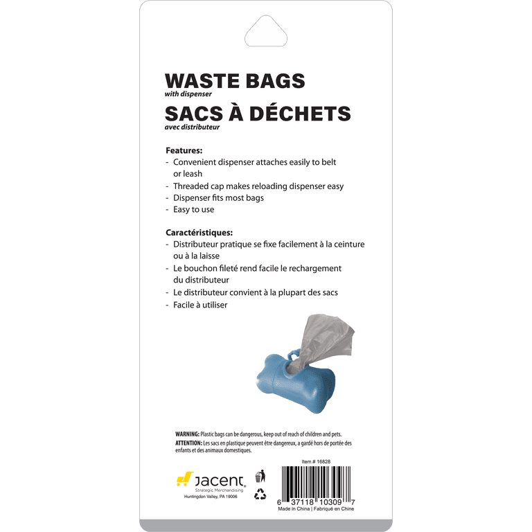 Pawrific Waste Bags With Dispenser 40 Count